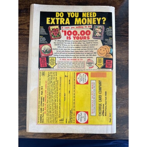 Archie Giant Sabrina The Teenage Witch #7 August 1972 Vintage Bagged Boarded - Picture 3 of 5